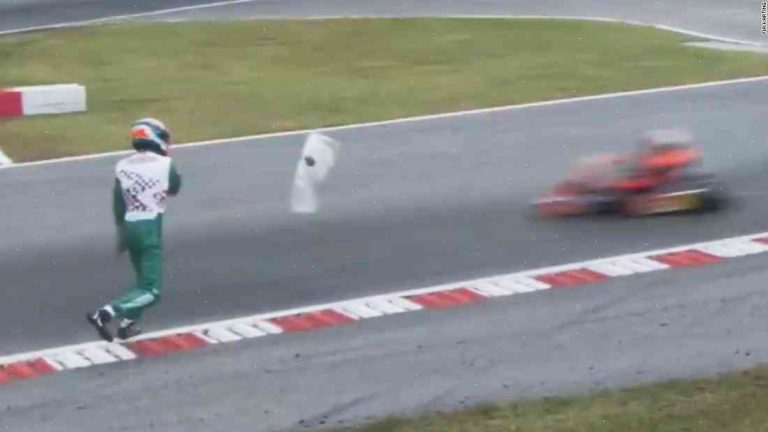 Motorcycle track brawl sees Thunder Thunder driver pulled out of MotoGP championship drive due to assault charge