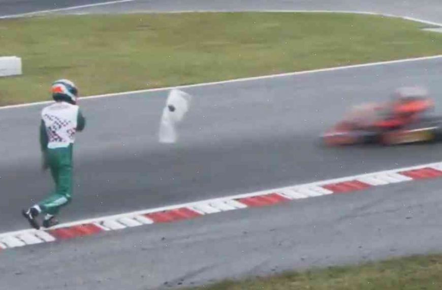 Motorcycle track brawl sees Thunder Thunder driver pulled out of MotoGP championship drive due to assault charge